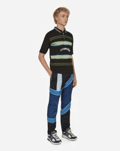 Ahluwalia T-Shirts^Buke Shortsleeve Polo Black