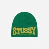 Stüssy Hats|Hats^Burly Threads Skullcap Green