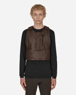 Nike Coats And Jackets^CACT.US CORP Vest Brown