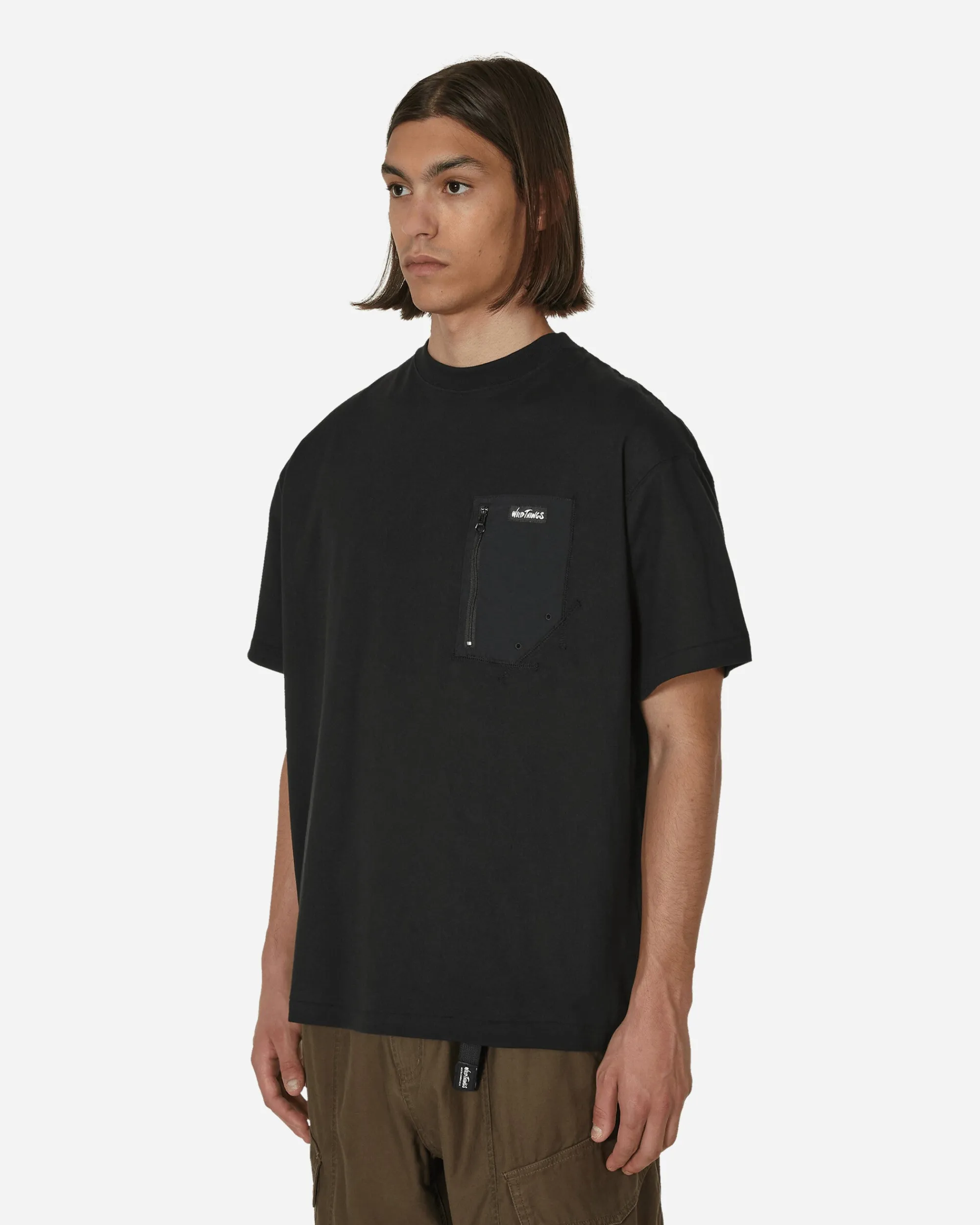Wild Things T-Shirts^Camp Pocket T-Shirt Black