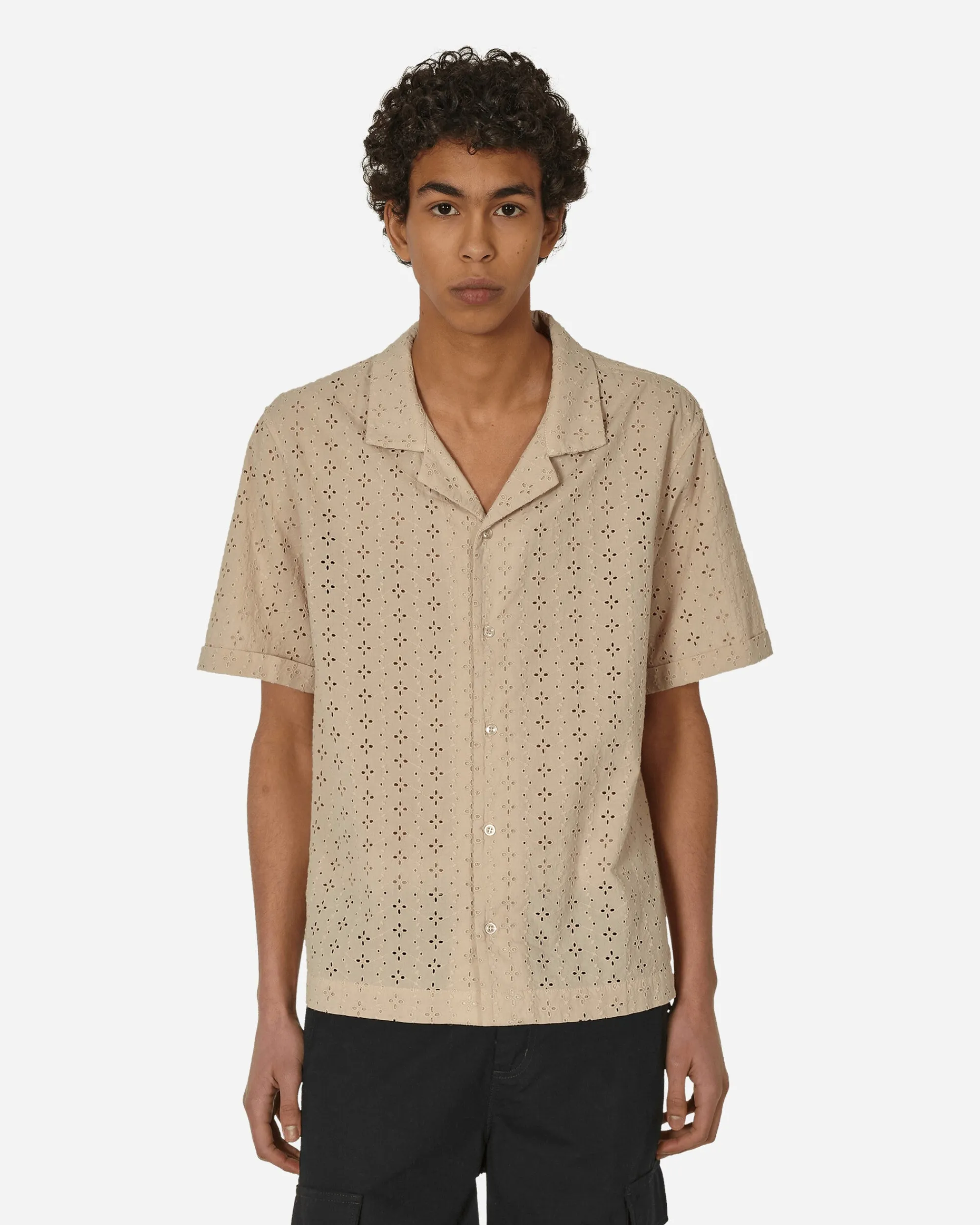 Guess USA Shirts^Camp Shirt Pearl White