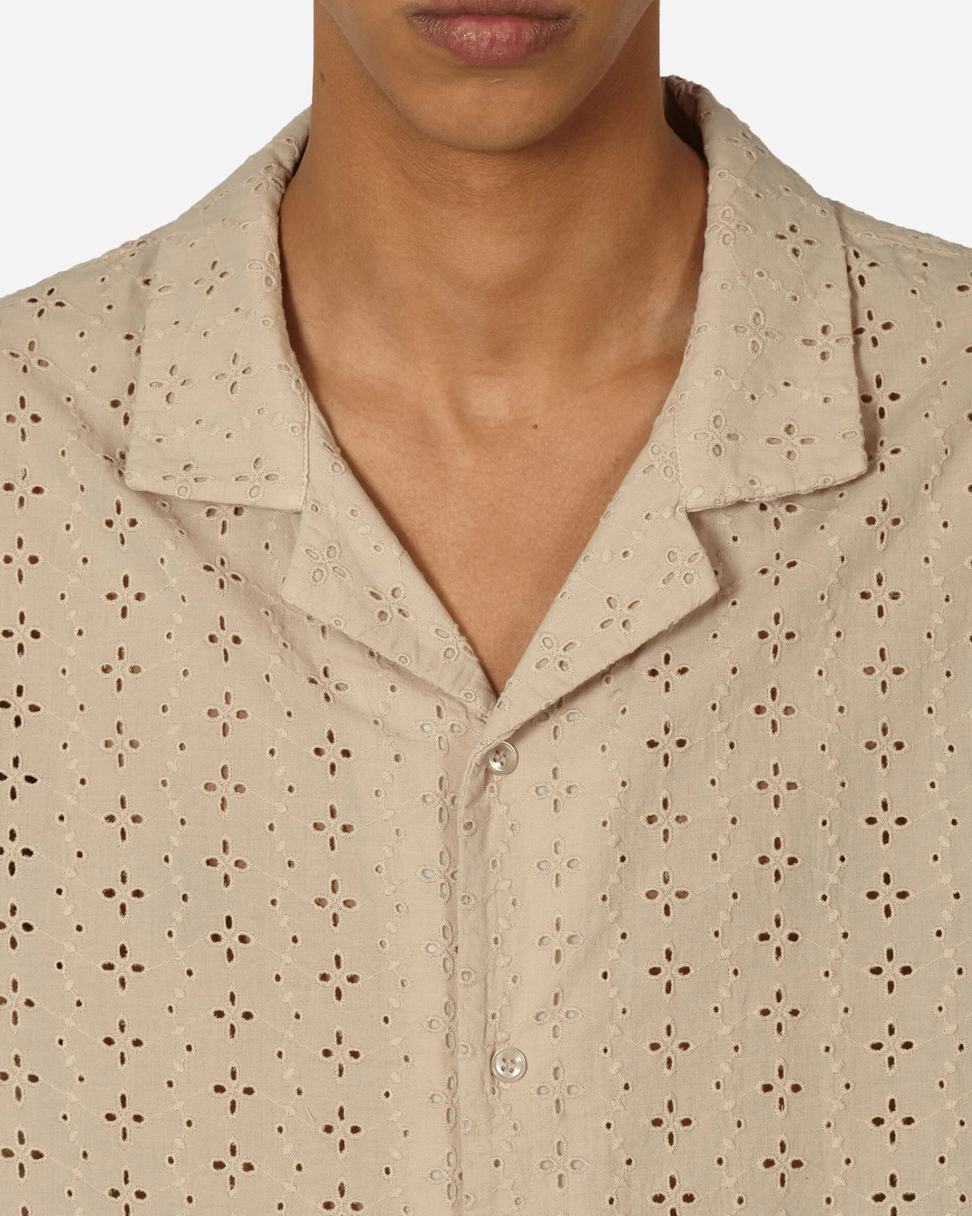 Guess USA Shirts^Camp Shirt Pearl White
