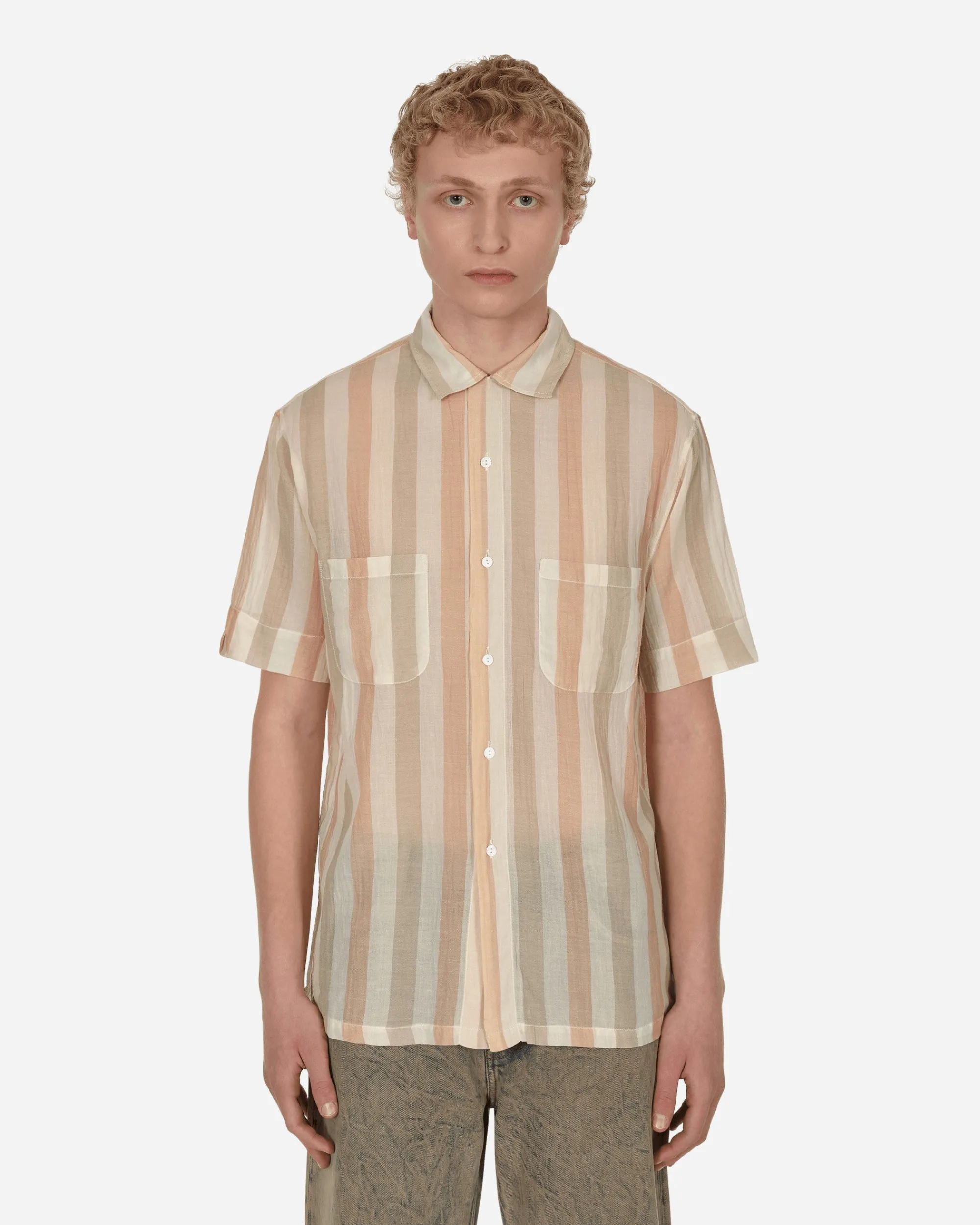 Levi's® Made & Crafted Shirts^Camp Shortsleeve Shirt Beige