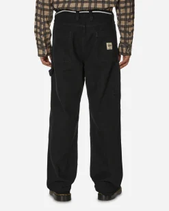 Stüssy Pants^Canvas Work Pants Black