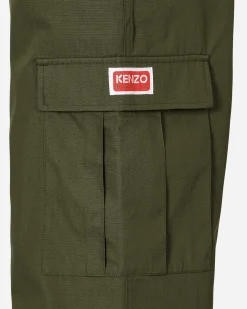 KENZO Paris Pants^Cargo Trousers Green
