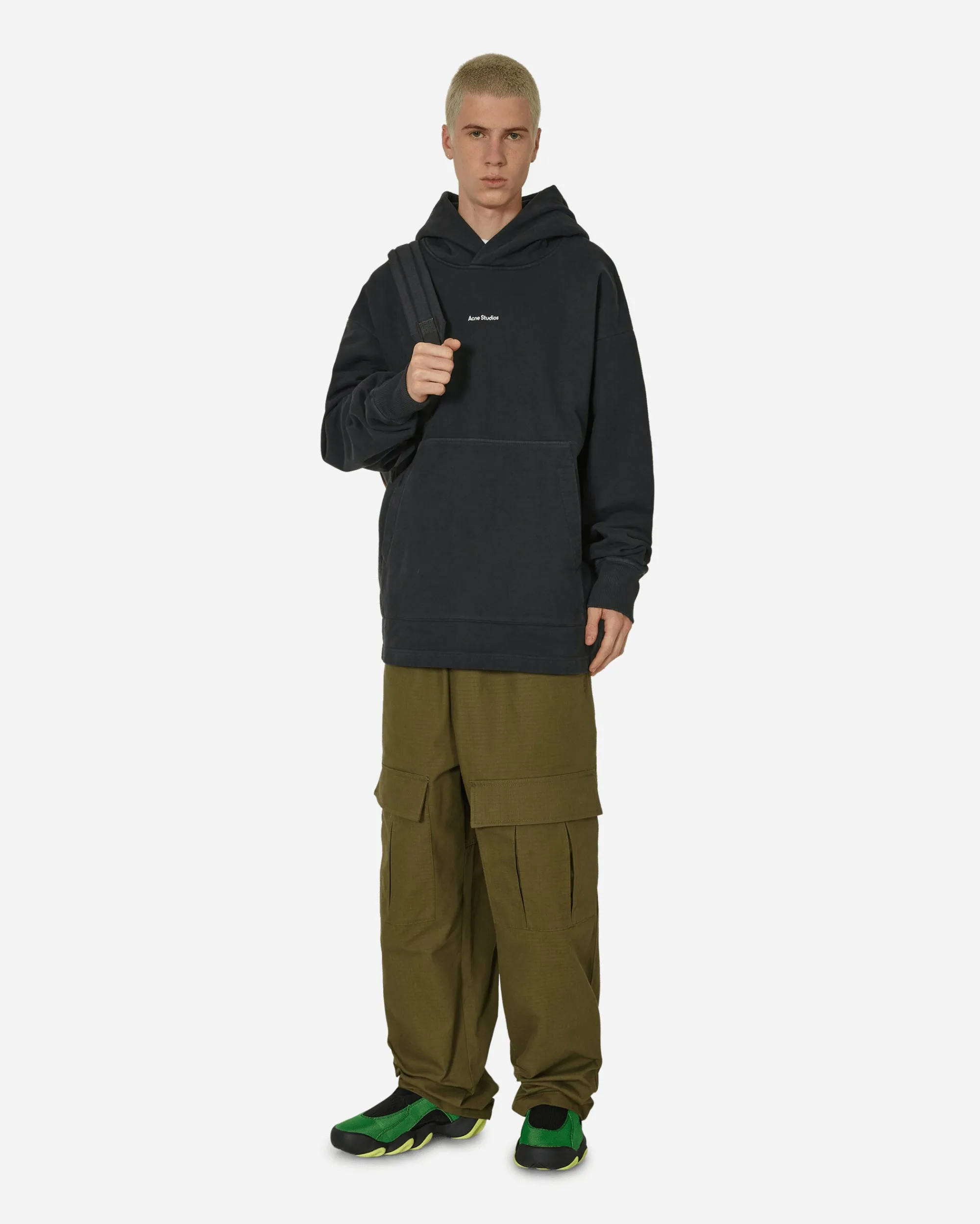 Acne Studios Pants^Cargo Trousers Olive Green