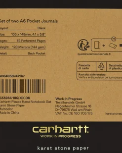 Carhartt WIP Home^Carhartt Please Notebook Set Multicolor