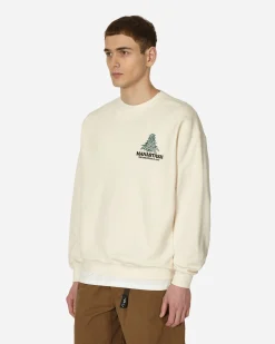 Manastash Sweatshirts^Cascade Crewneck Sweatshirt Natural