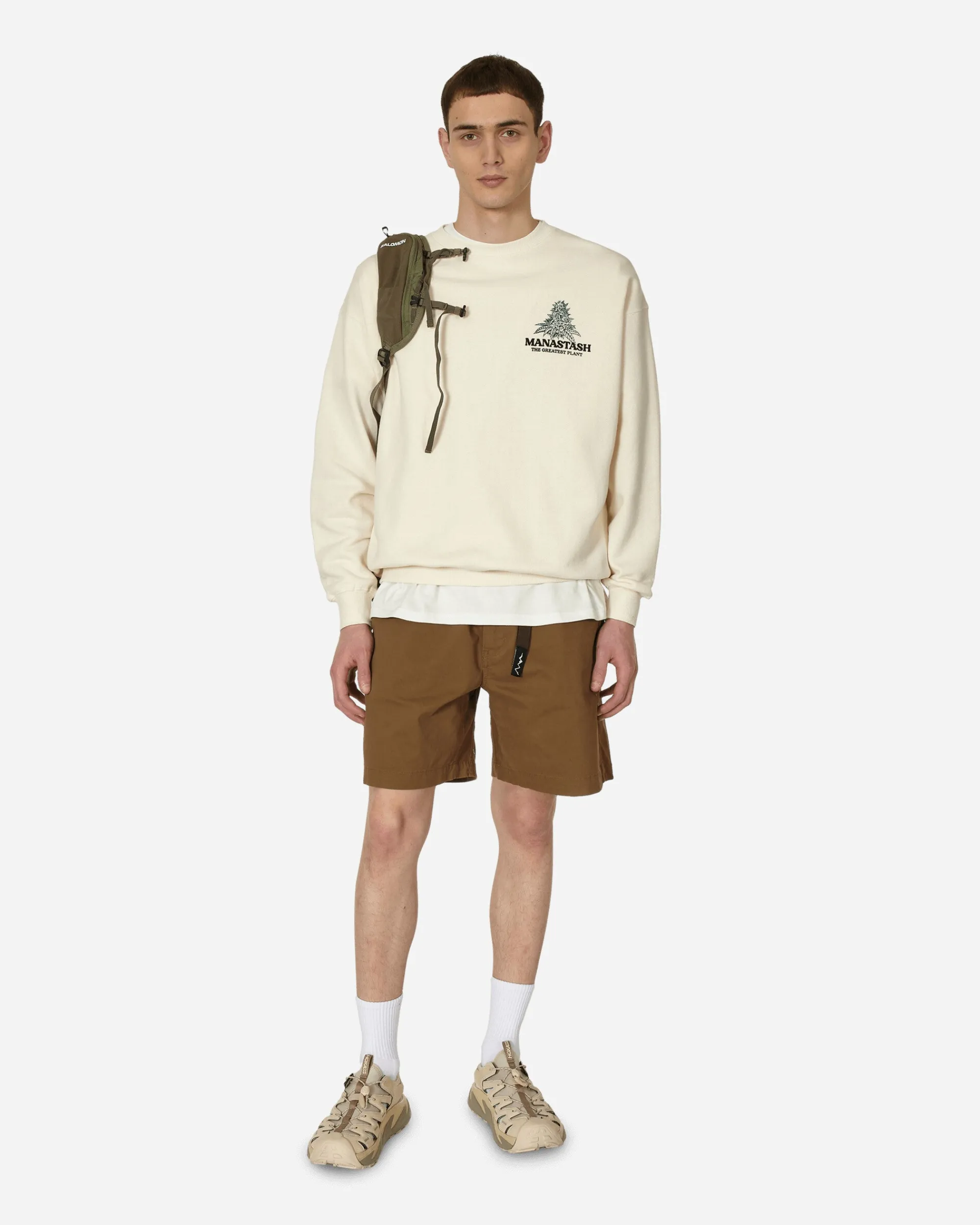 Manastash Sweatshirts^Cascade Crewneck Sweatshirt Natural