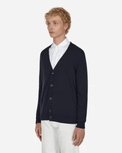 Maison Margiela Knitwear^Cashmere Cardigan Blue
