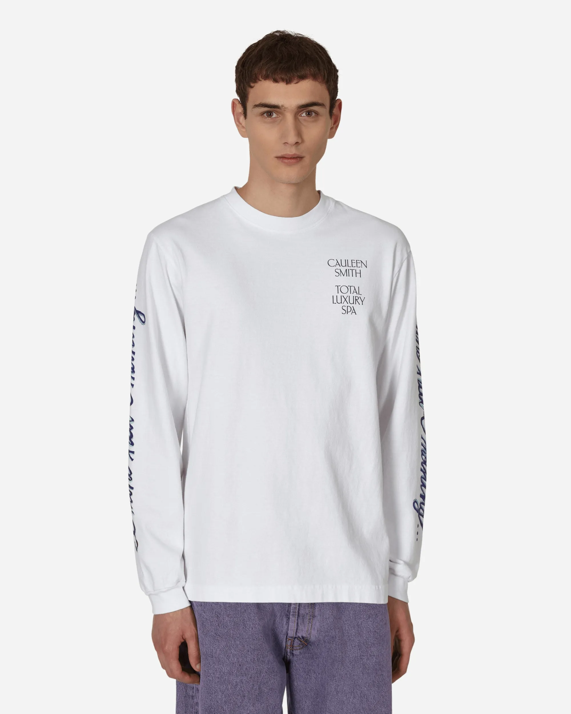 Total Luxury SPA T-Shirts^Cauleen Smith I White Longsleeve T-Shirt White