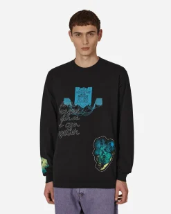 Total Luxury SPA T-Shirts^Cauleen Smith Ninjas In The Dark Longsleeve T-Shirt Black