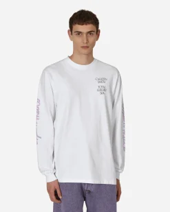 Total Luxury SPA T-Shirts^Cauleen Smith Open Wide Longsleeve T-Shirt White