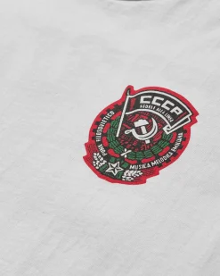 Slam Jam T-Shirts^CCCP Amandoti T-Shirt White