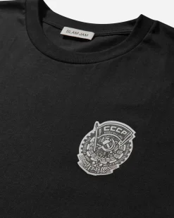 Slam Jam T-Shirts^CCCP Produci Consuma Crepa T-Shirt Black