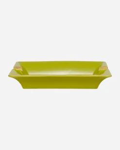 Mister Green High Times^Ceramic Logo Ashtray Green
