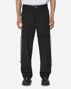Song for the Mute Pants^Chain Lace Dress Pants Black