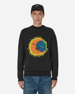 Sky High Farm Knitwear^Character Crewneck Sweater Black