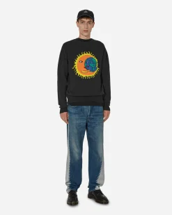 Sky High Farm Knitwear^Character Crewneck Sweater Black