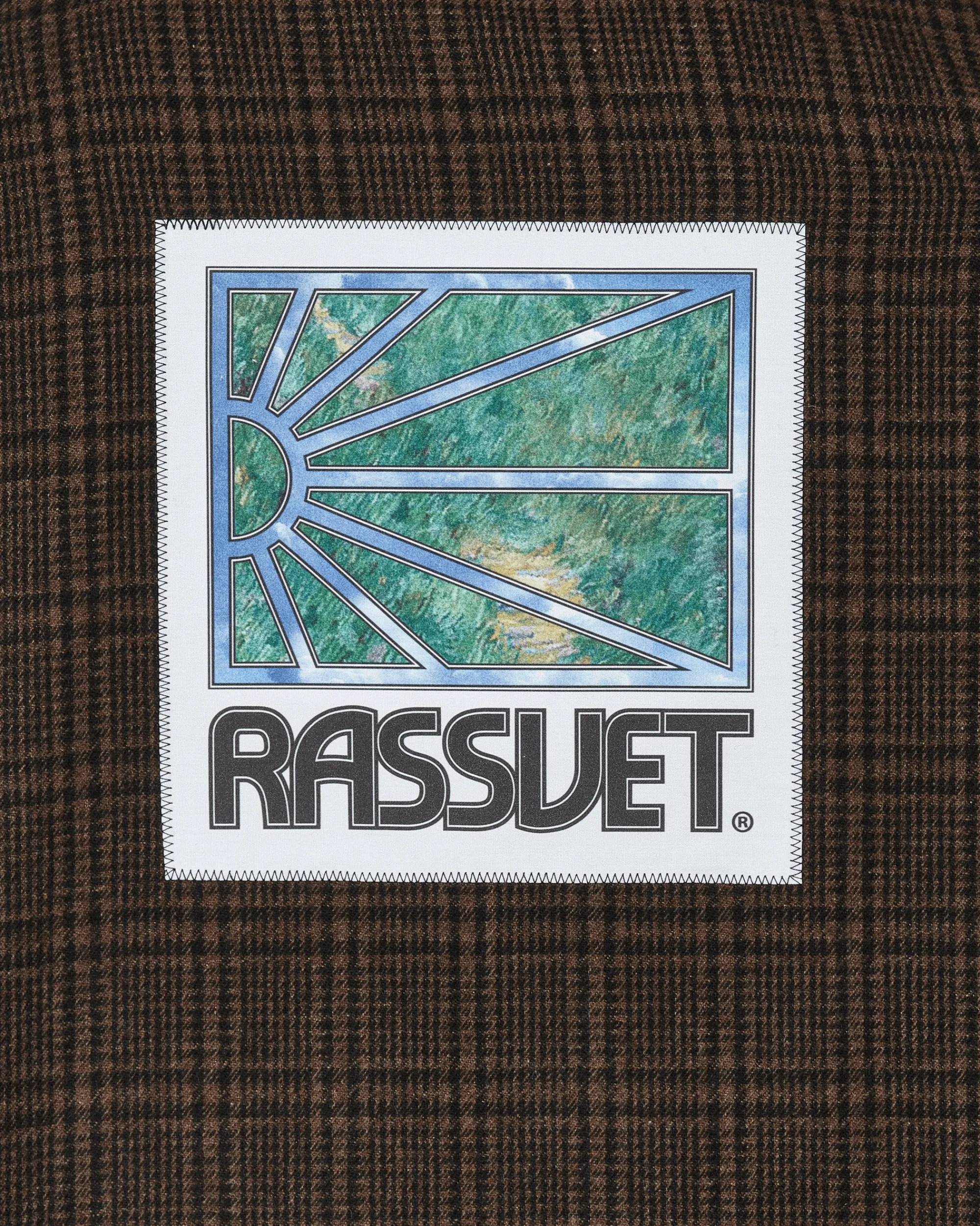 Paccbet Shirts^Checked Two Pocket Shirt Brown