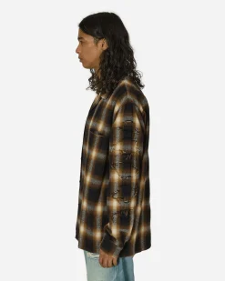 Undercover Shirts^Checkered Shirt Brown