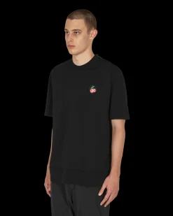 JORDANLUCA T-Shirts^Cherries T-Shirt Black