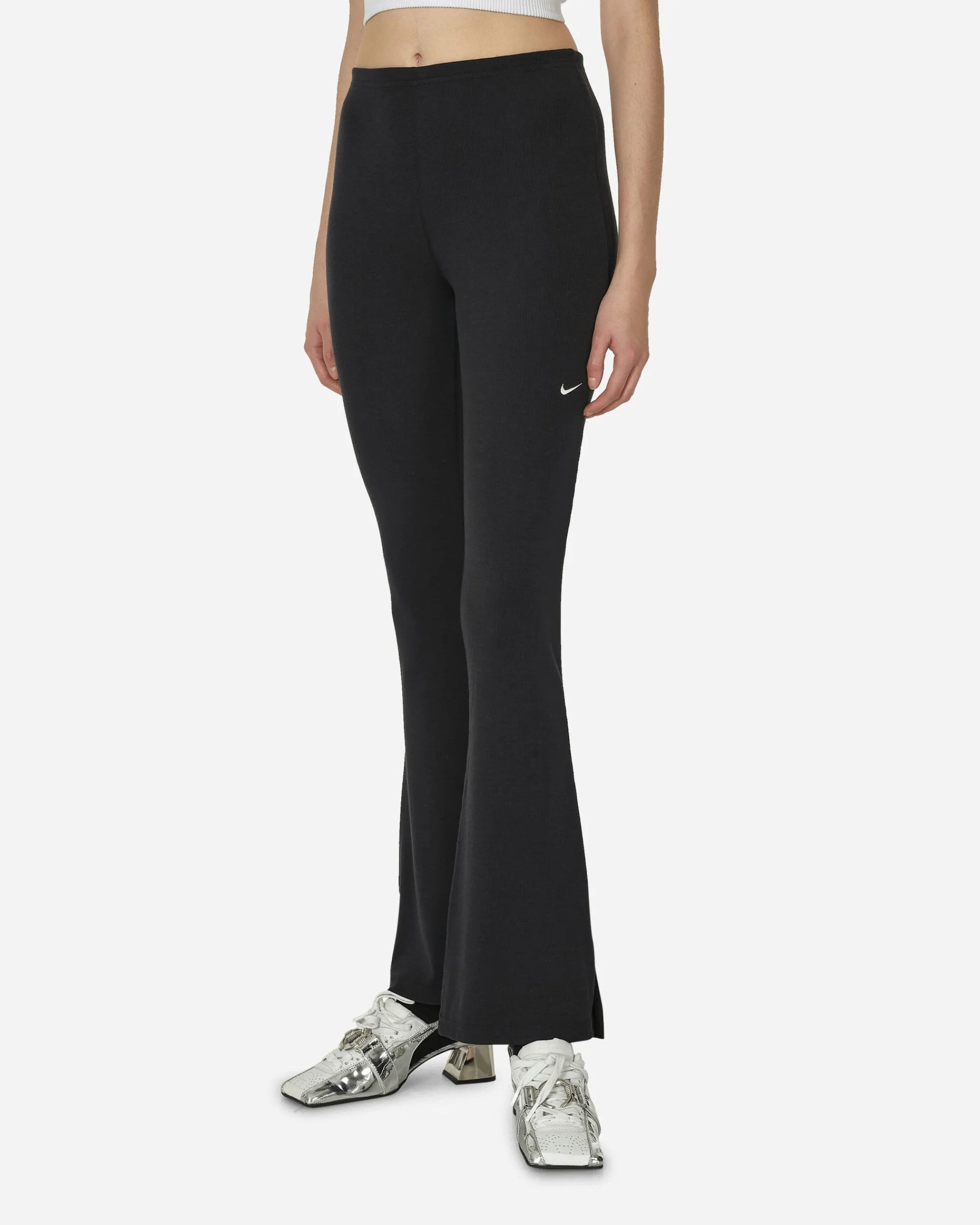 Nike Pants^Chill Knit Flared Leggings Black