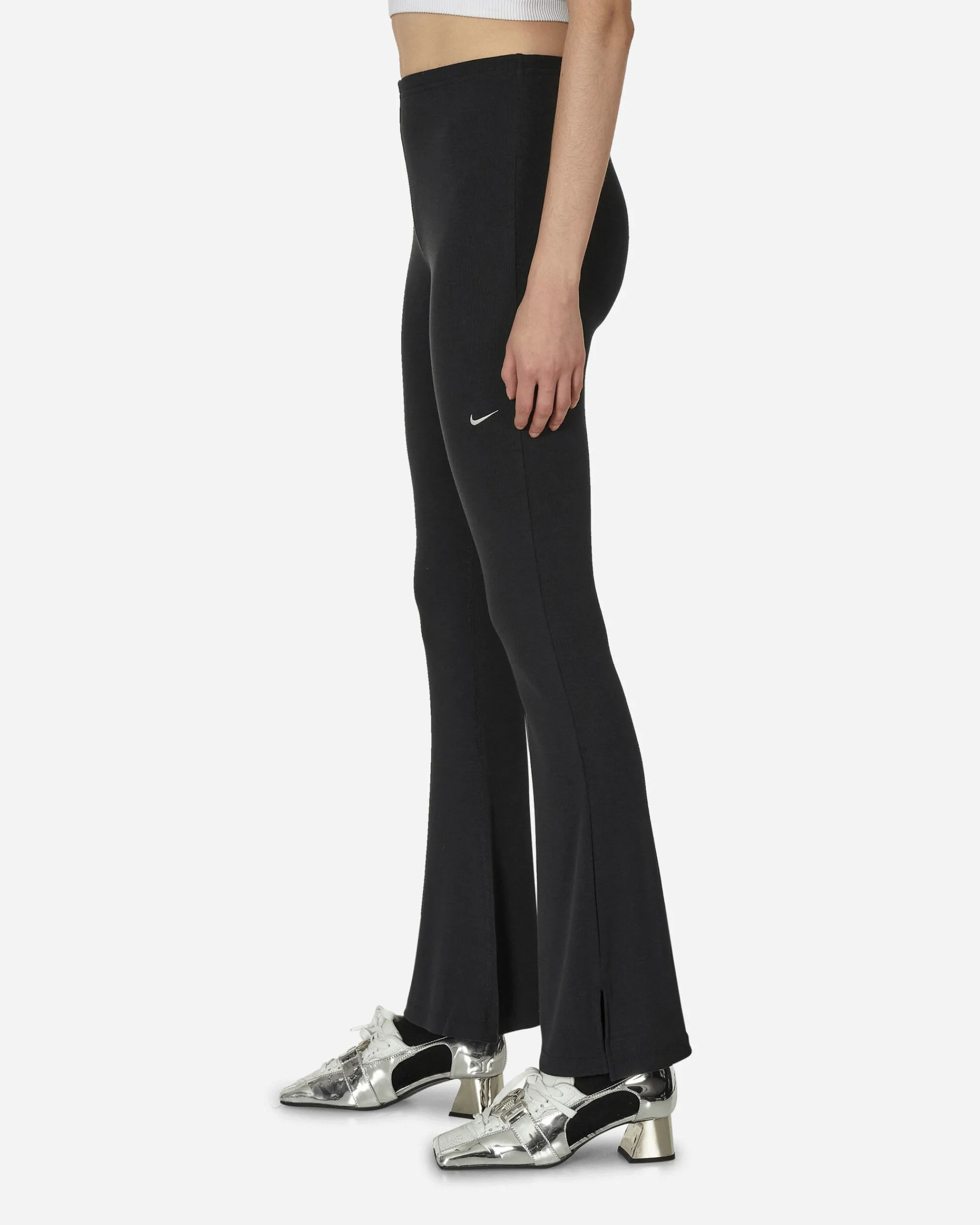 Nike Pants^Chill Knit Flared Leggings Black
