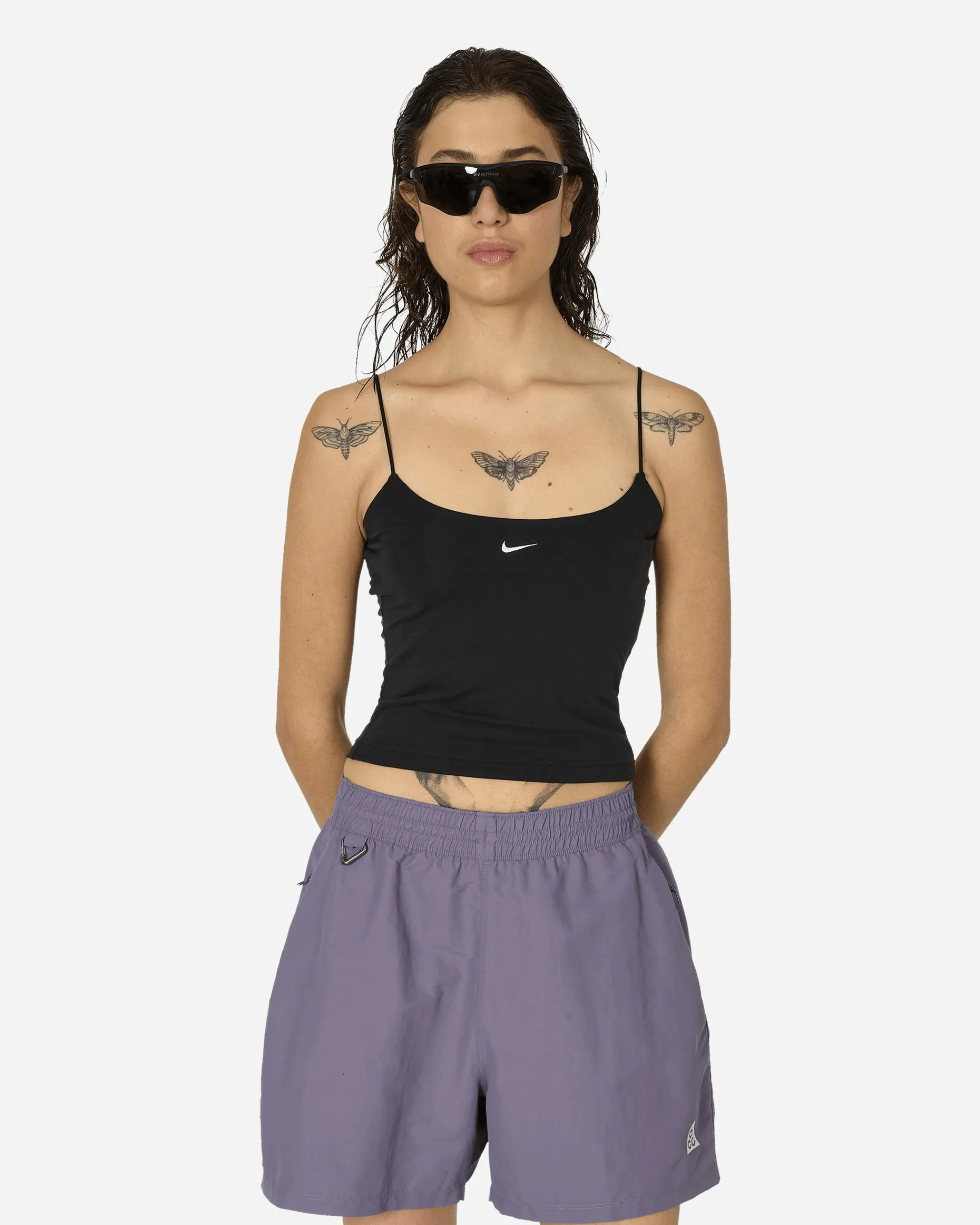 Nike T-Shirts^Chill Knit Tight Cami Tank Top Black
