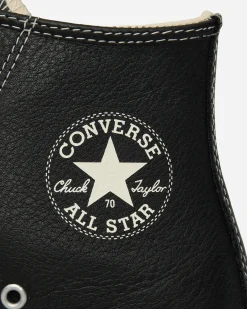 Converse Sneakers·High|Sneakers^Chuck 70 Leather Sneakers Black / Natural Ivory