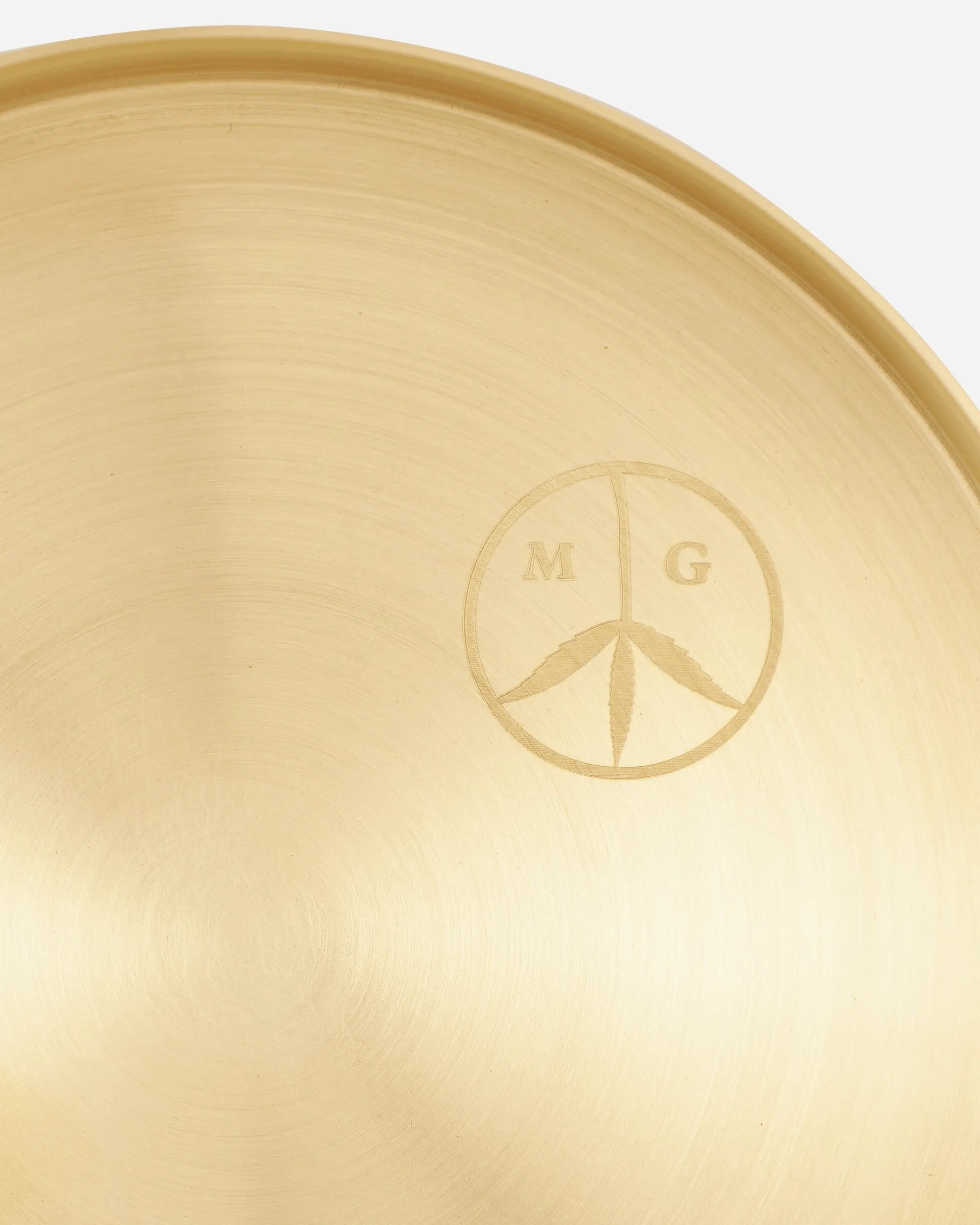 Mister Green High Times^Circle Tray Brass