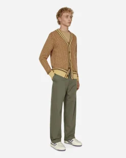 Wales Bonner Knitwear^Clarinet Cardigan Beige