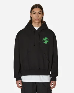 The Salvages Sweatshirts^Classic Emblem Hooded Sweatshirt Black