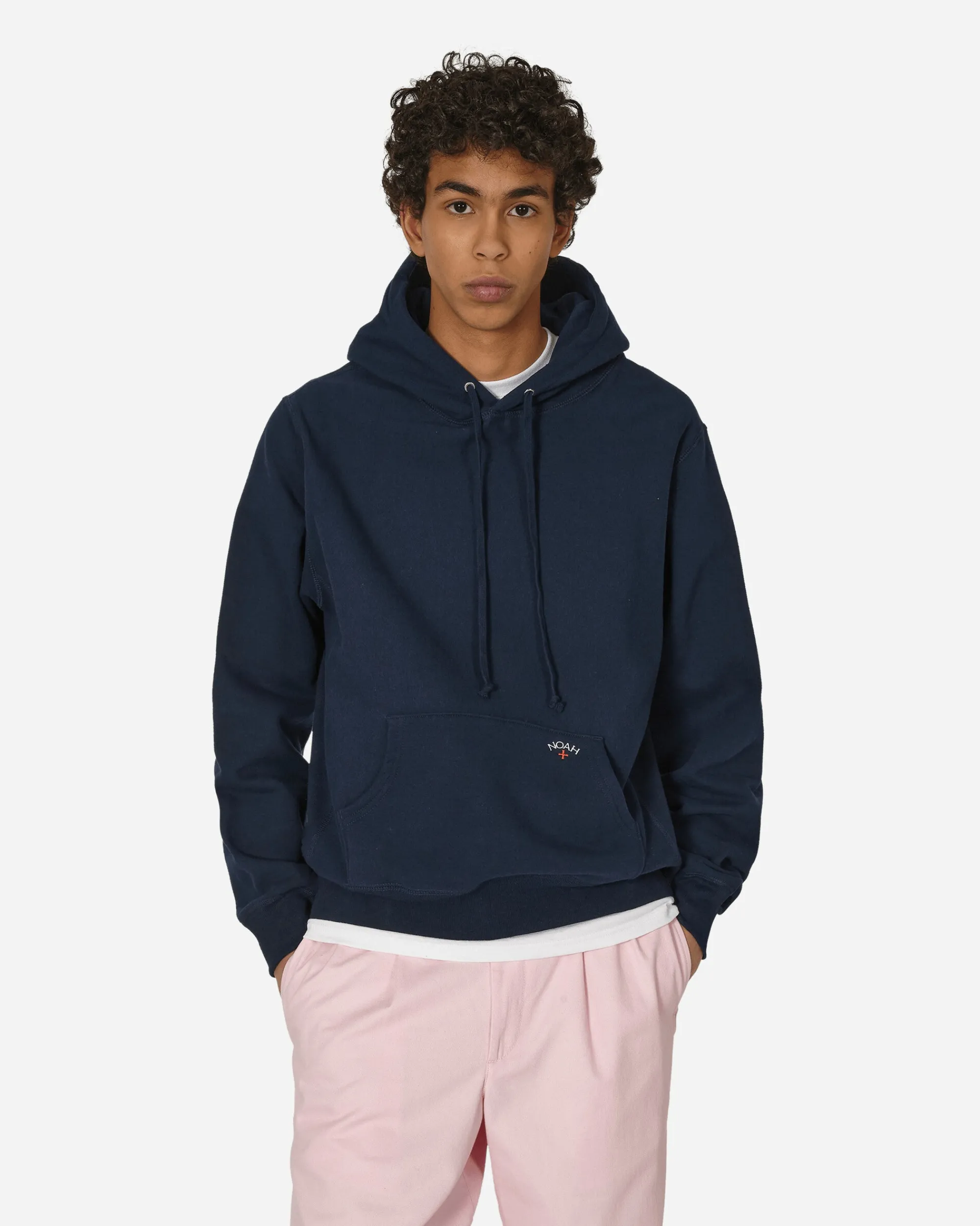 Noah Sweatshirts^Classic Hooded Sweatshirt Navy