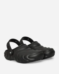 Crocs Sandals And Slides^Classic Lined Overpuff Clogs Black