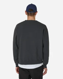 Capsule Sweatshirts^Classic Logo Crewneck Sweatshirt Washed Black