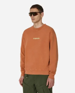 Capsule Sweatshirts^Classic Logo Crewneck Sweatshirt Rust