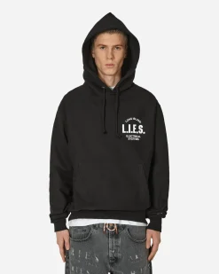 L.I.E.S. Records Sweatshirts^Classic Logo Hoodie Black