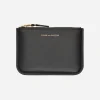 Comme Des Garçons Wallet Wallets And Cardholders|Wallets And Cardholders^Classic Print Zip Pouch Black