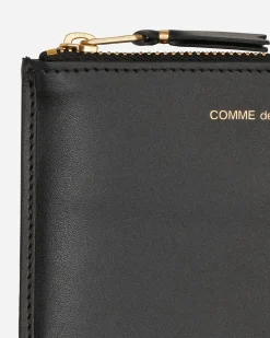 Comme Des Garçons Wallet Wallets And Cardholders|Wallets And Cardholders^Classic Print Zip Pouch Black