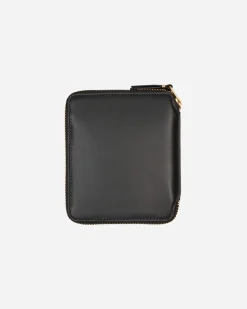 Comme Des Garçons Wallet Wallets And Cardholders|Wallets And Cardholders^Classic Print Zip-Around Wallet Black