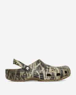 Crocs Sandals And Slides^Classic Realtree Clogs Khaki