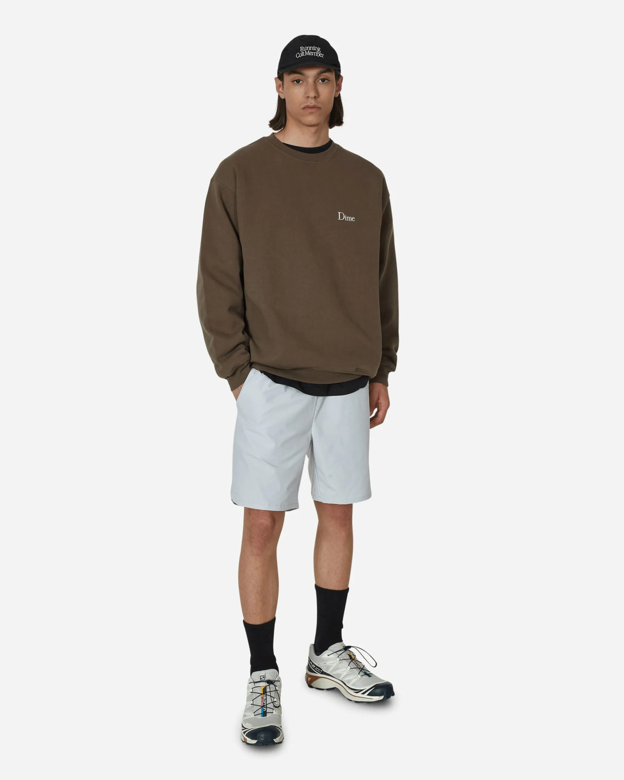 Dime Shorts^Classic Shorts Light Grey