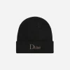 Dime Hats|Hats^Classic Wool Fold Beanie Black