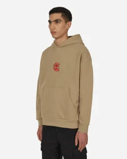 Timberland Sweatshirts^CLOT Hooded Sweatshirt Brown