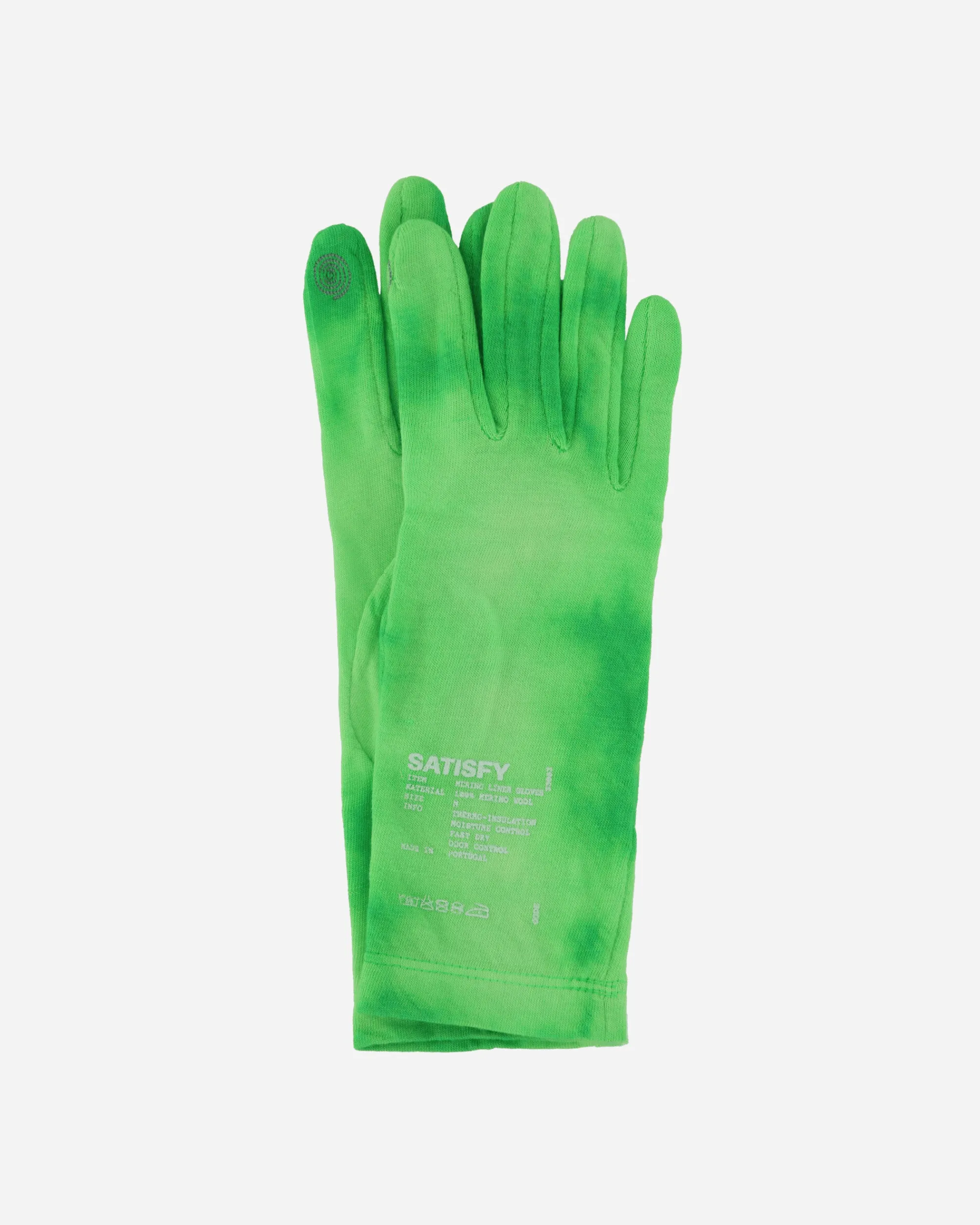 Satisfy Gloves And Scarves|Gloves And Scarves^CloudMerino Liner Gloves Neon Green