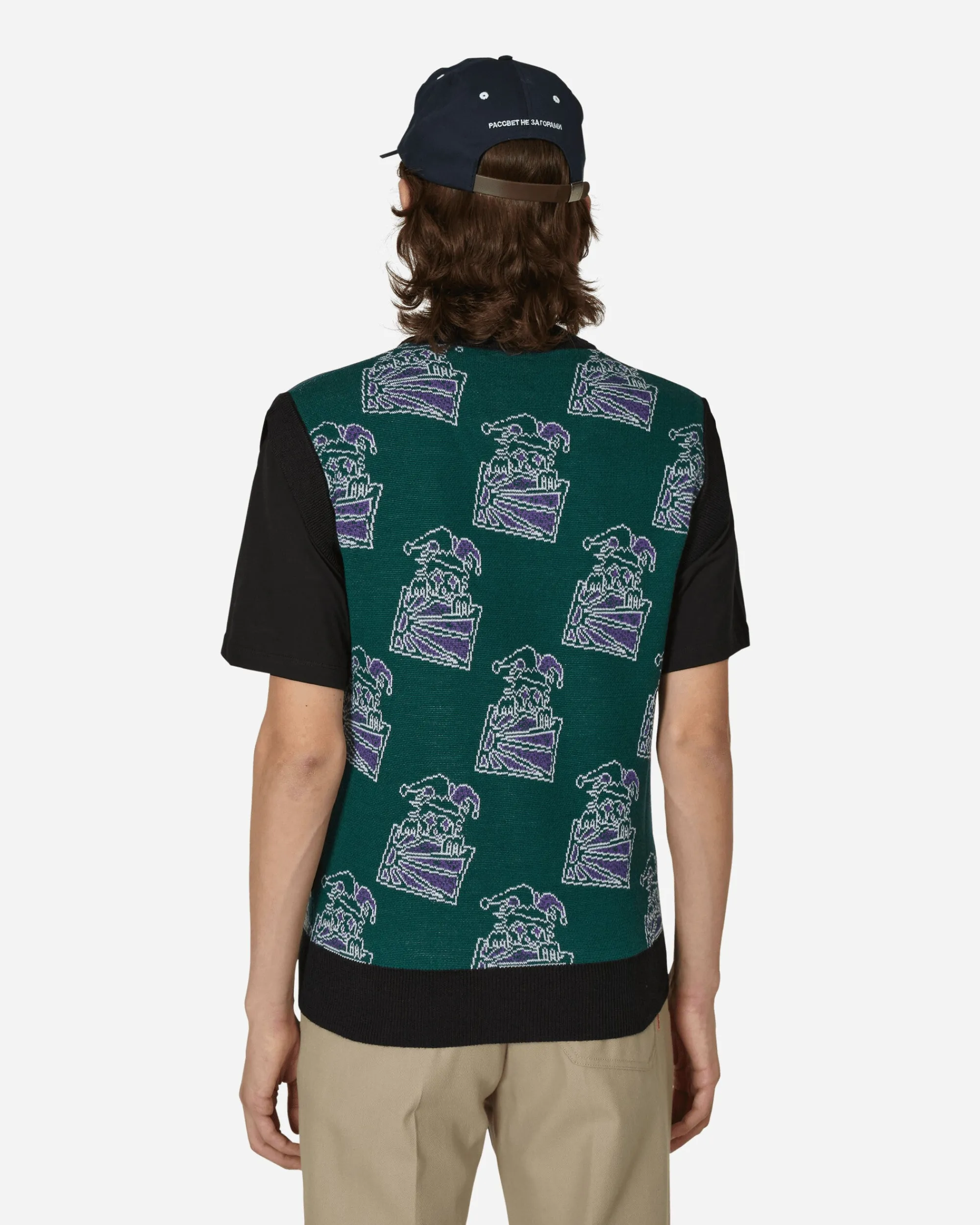 Paccbet Knitwear^Clown Gilet Green