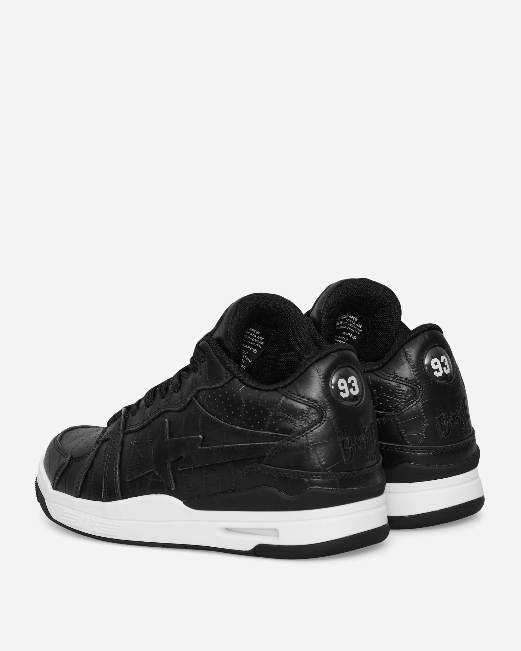A Bathing Ape Sneakers·Mid|Sneakers^Clutch STA #2 M2 Sneakers Black