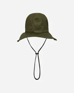 Needles Hats|Hats^C/N Oxford Cloth Crusher Hat Olive