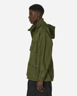 Needles Coats And Jackets^C/N Oxford Cloth Field Coat Olive